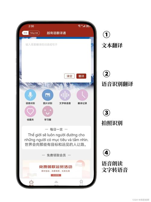 好用的越南語翻譯軟件 越南語翻譯通，精準翻譯與學習助手
